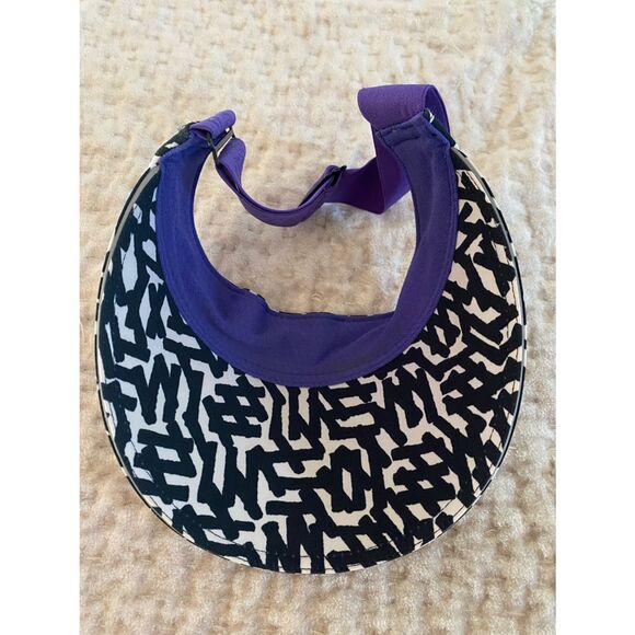 lululemon athletica Black and White Patterned Visor